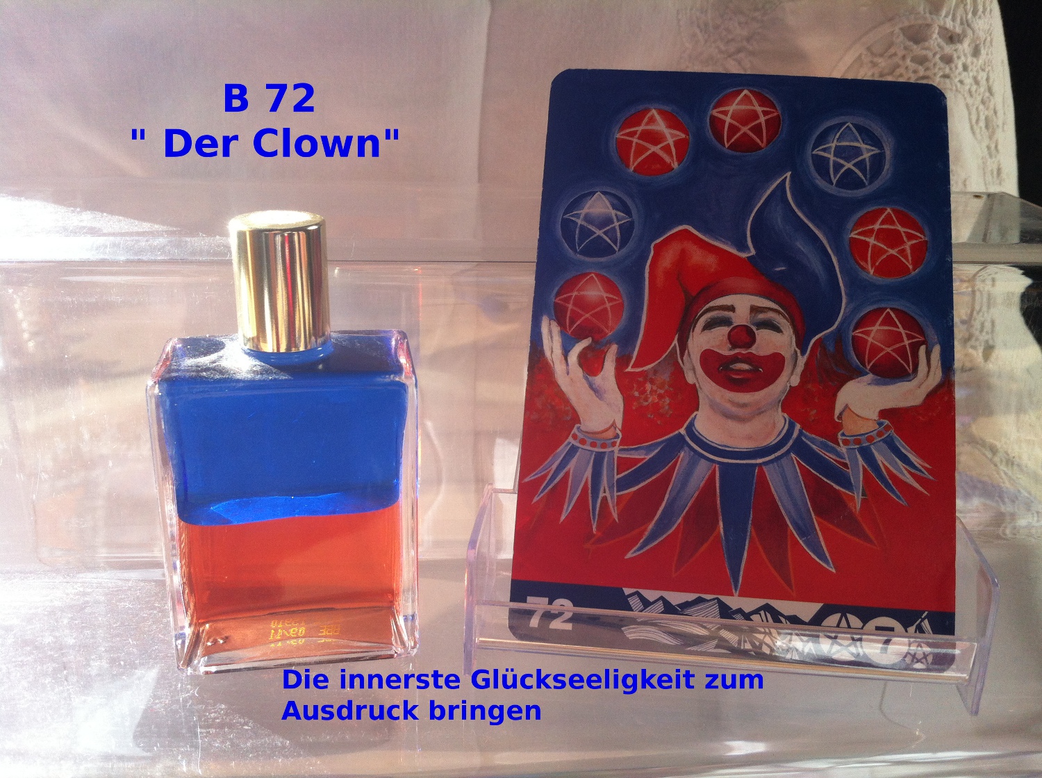 B 72  Blau/Orange
